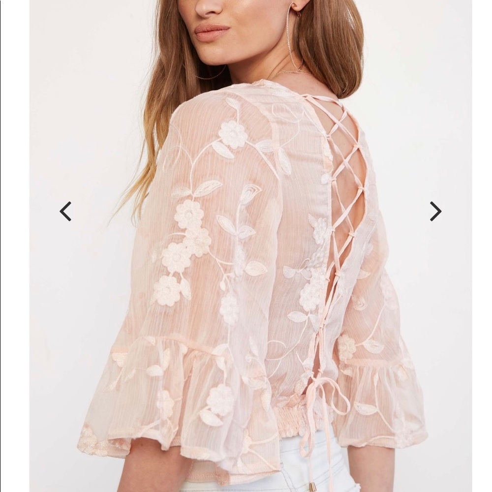 Lace Up Top